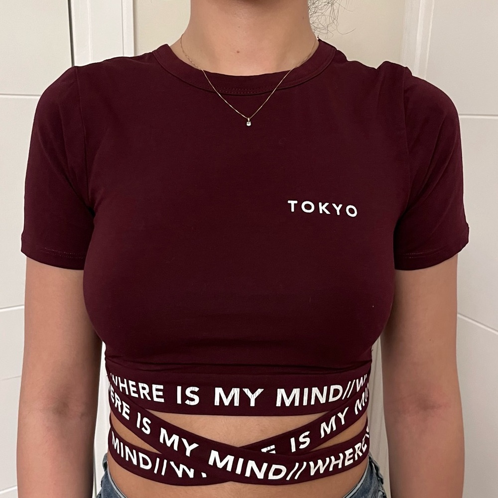 Tokyo ‘Where Is My Mind’ Crop Top